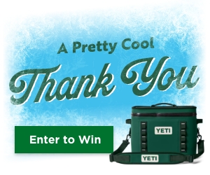 Enter to Win a Pretty Cool Thank You